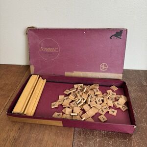 Vintage‎ 1970s Scrabble Board Game Nostalgic Retro Family Game Night